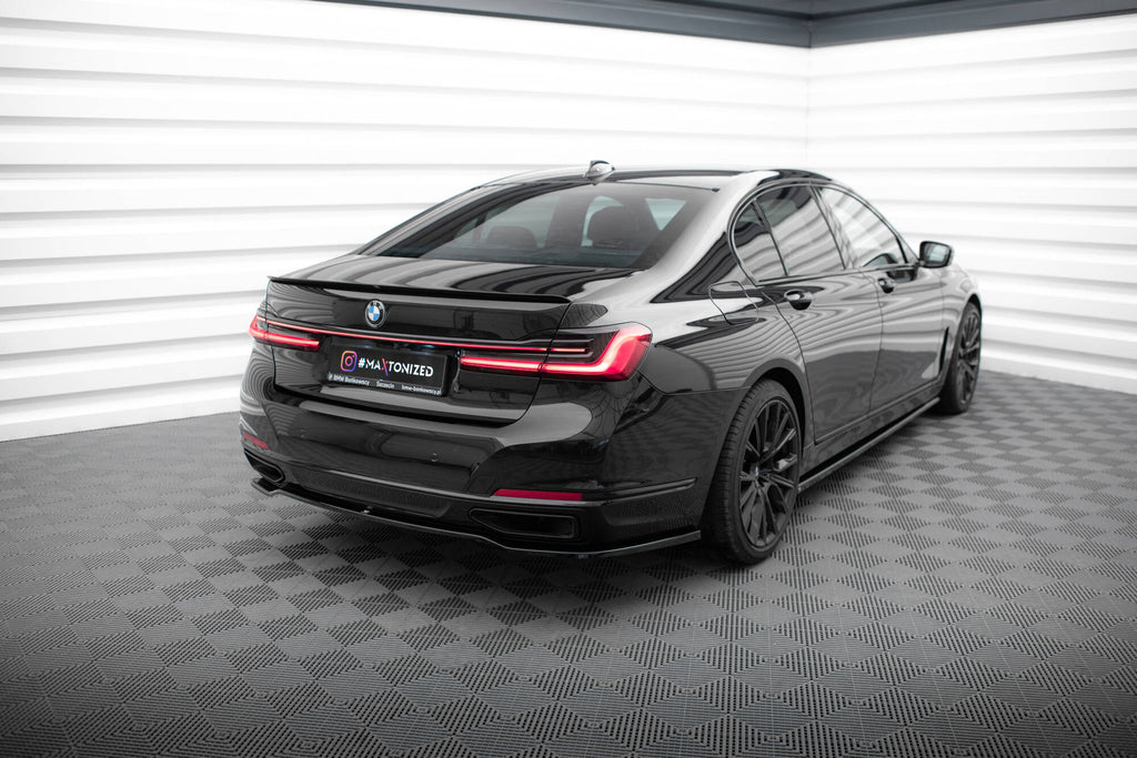 Maxton Design Spoiler CAP passend für BMW 7 G11 / G12 schwarz Hochglanz