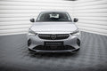 Maxton Design Street+ Spoilerlippe Front Ansatz V.2 passend für Opel Corsa F ( Mk6) schwarz Hochglanz