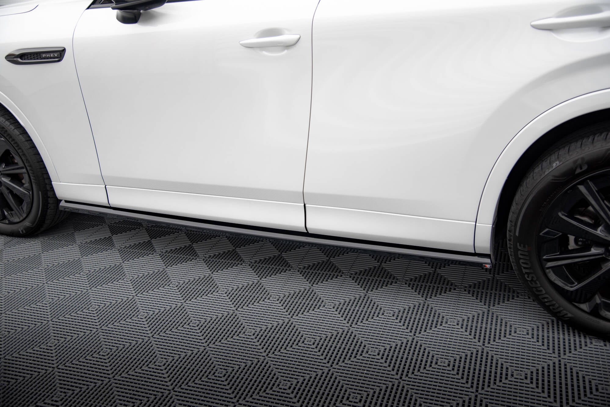 Maxton Design Street+ Seitenschweller Leisten passend für Mazda CX-60 Mk1 schwarz Hochglanz