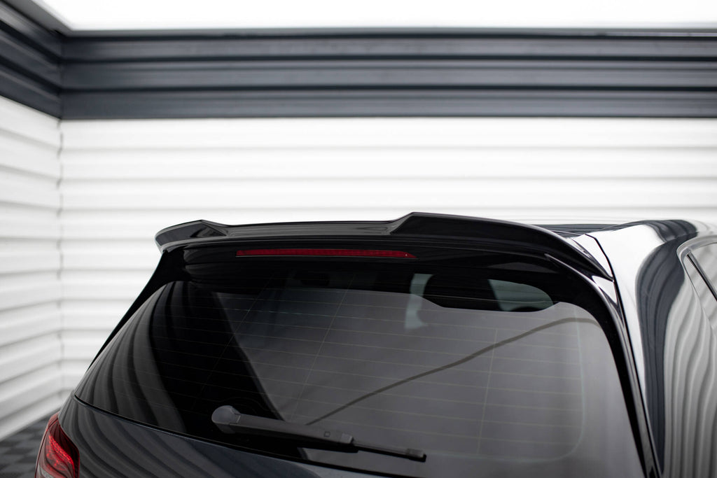 Maxton Design Spoiler CAP 3D passend für VW Golf R / R-Line / GTI / GTD Mk7 / Mk7 Facelift schwarz Hochglanz