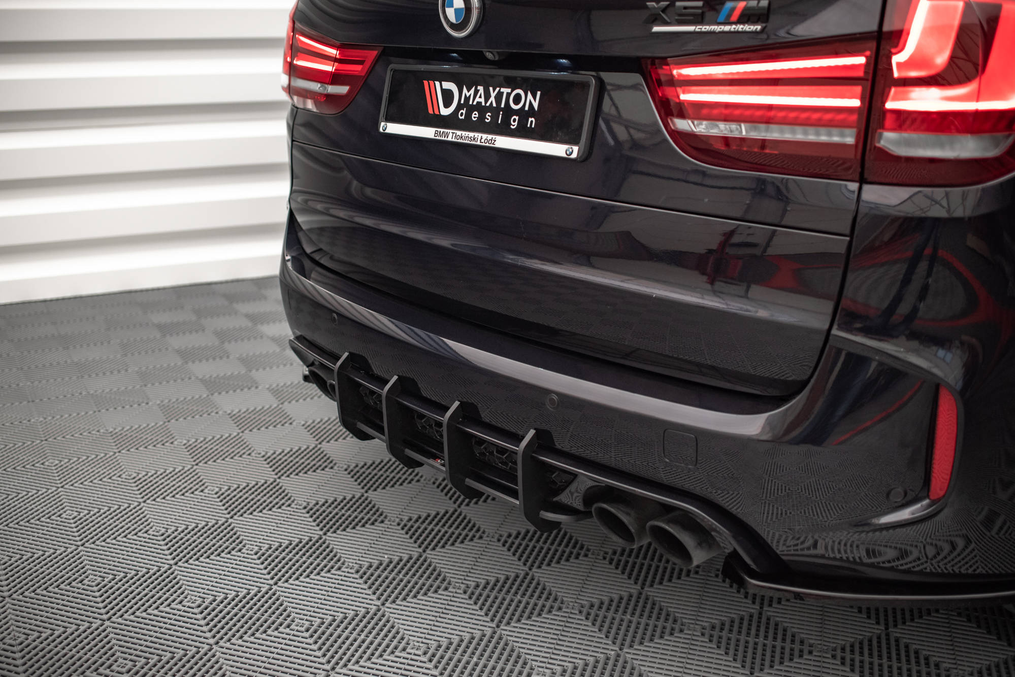 Maxton Design Street Pro Heckschürze passend für BMW X5 M F85