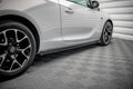 Maxton Design Street Pro Street+ Seitenschweller Leisten + Flaps passend für Opel Astra GTC OPC-Line J schwarz Hochglanz