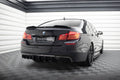Maxton Design Diffusor Heck Ansatz V.2 passend für BMW 5er M-Paket F10 / F11 (Doppelauspuff li.)