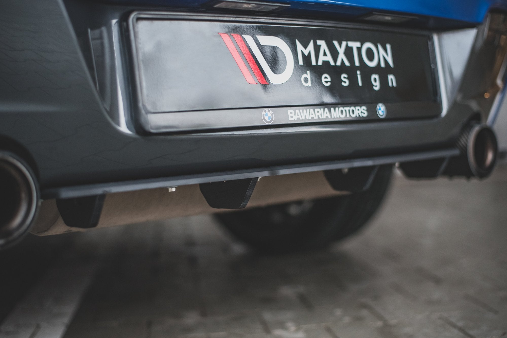 Maxton Design Street Pro Heckschürze passend für BMW M135i F20