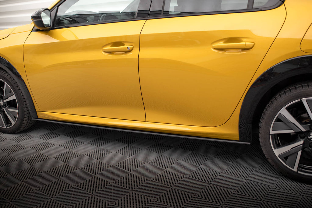 Maxton Design Street Pro Street+ Seitenschweller Leisten passend für Peugeot 208 GT Mk2