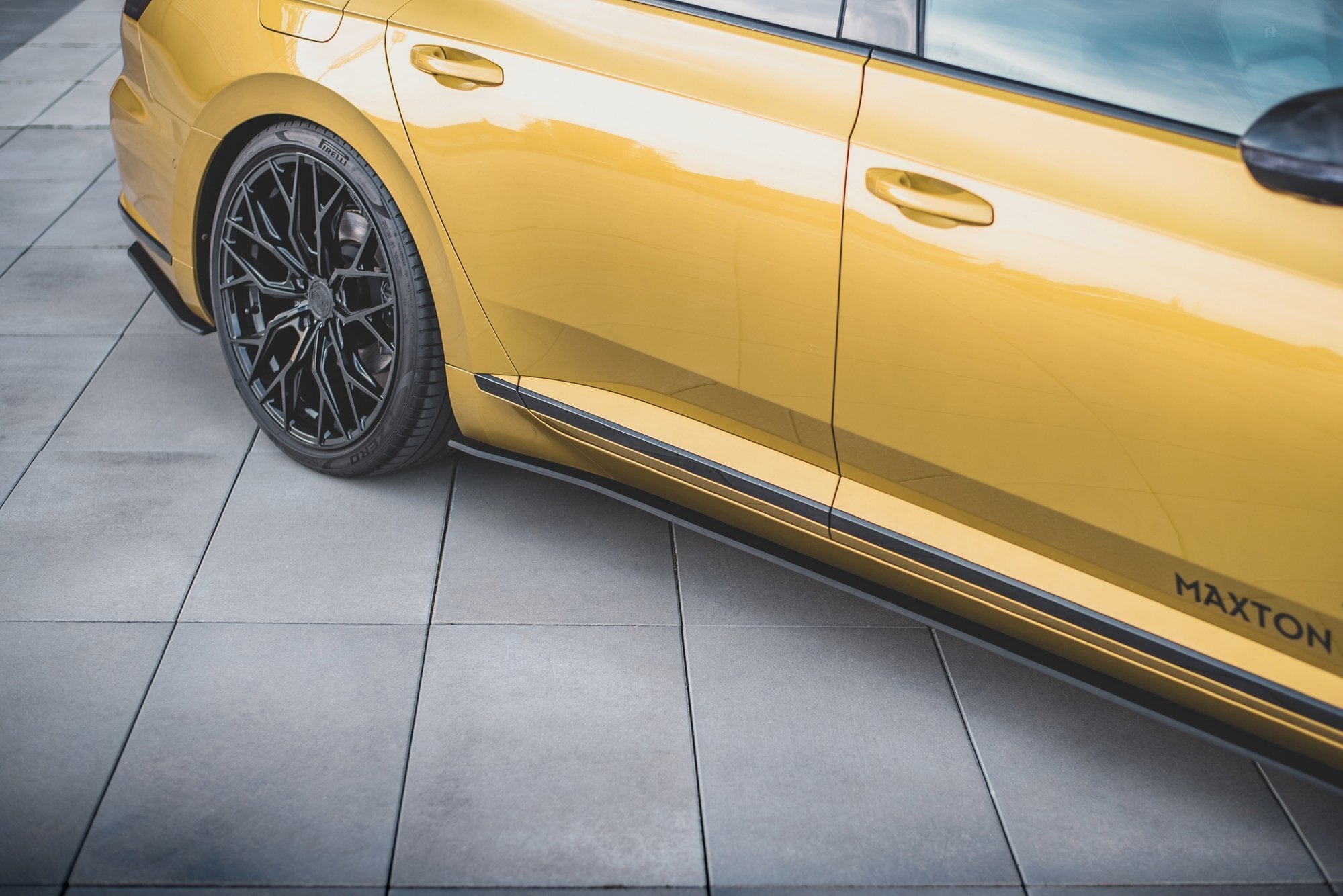 Maxton Design Street Pro Street+ Seitenschweller Leisten passend für VW Arteon R-Line Limousine / Shooting Brake Mk1