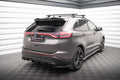 Maxton Design Spoiler CAP passend für Ford Edge Mk2 schwarz Hochglanz