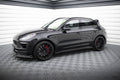 Maxton Design Street+ Seitenschweller Leisten passend für Porsche Macan T / GTS Mk1 Facelift 2 schwarz Hochglanz
