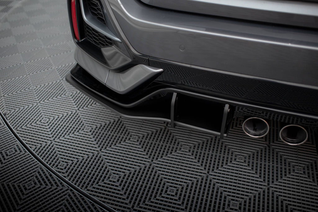 Maxton Design Street Pro Heck Ansatz Flaps Diffusor V.1 passend für Honda Civic Sport Mk 10 Facelift