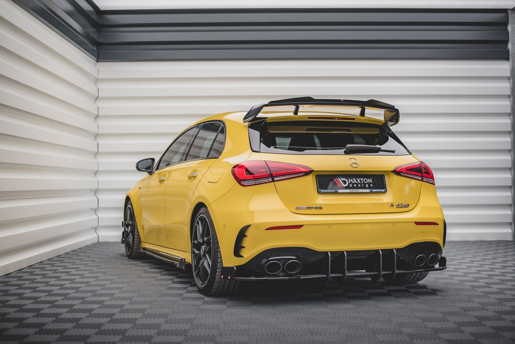 Maxton Design Street Pro Pro Heckschürze passend für Mercedes-AMG A45 S Aero Pack W177