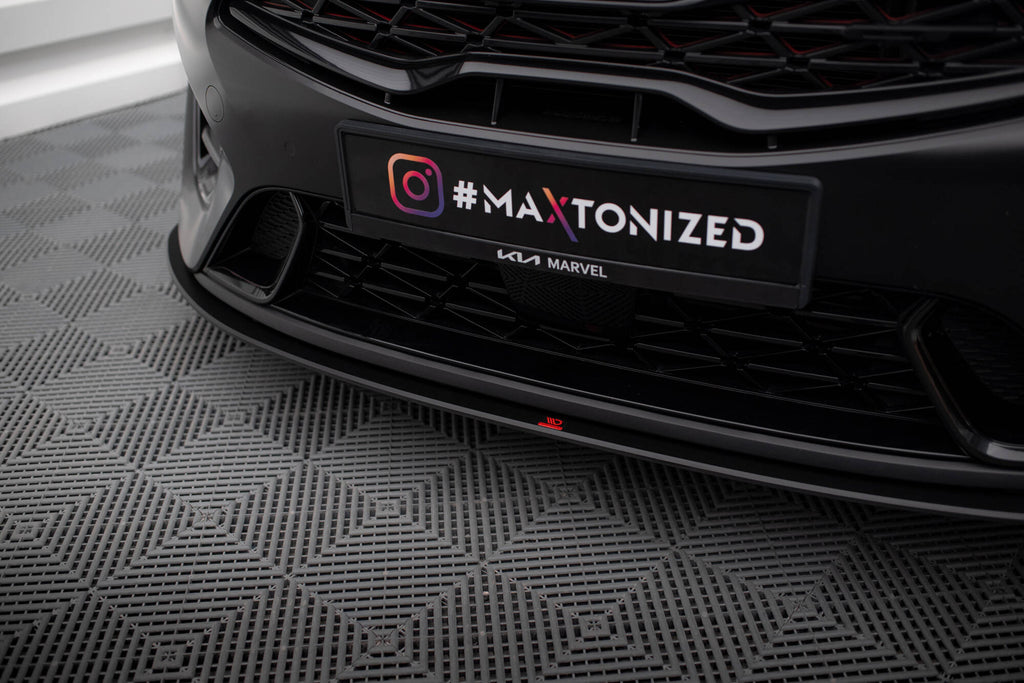 Maxton Design Street Pro Street+ Spoilerlippe Front Ansatz passend für Kia Proceed GT Mk3 Facelift / Ceed GT / GT - Line Mk1 Facelift