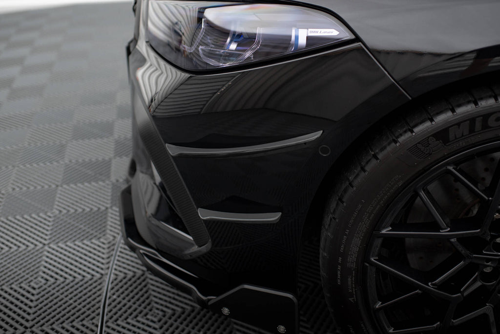 Maxton Design Stoßstangen Flaps Wings vorne Canards passend für BMW M8 Gran Coupe F93 / Coupe F92