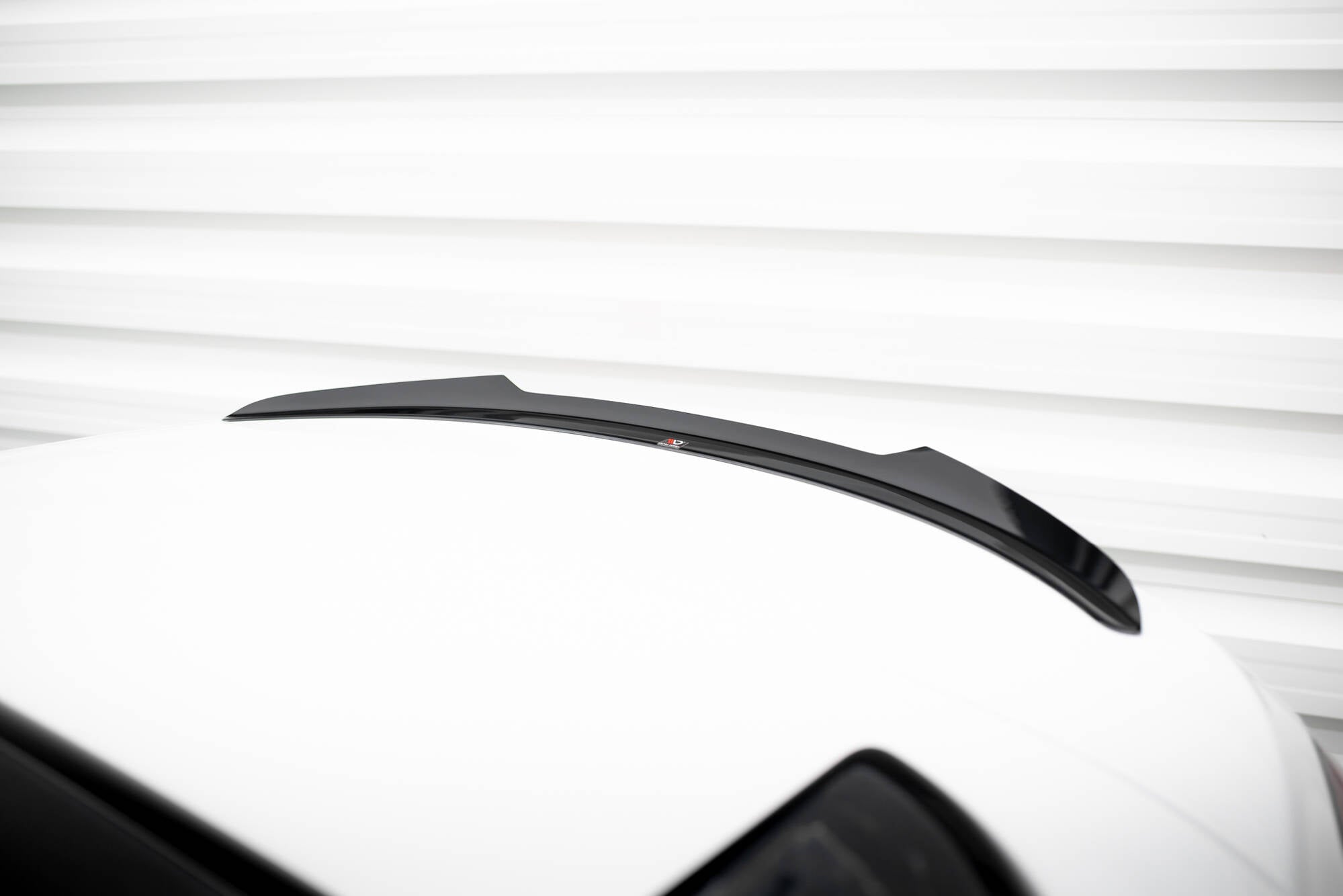 Maxton Design Spoiler CAP passend für BMW M6 / 6 M-Paket Cabriolet F12 schwarz Hochglanz