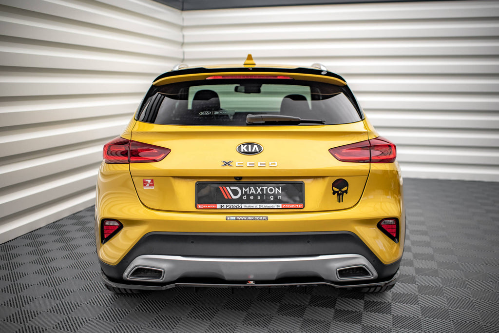 Maxton Design Spoiler CAP passend für Kia XCeed Mk1 schwarz Hochglanz