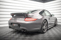 Maxton Design Spoiler CAP passend für Porsche 911 Carrera / Carrera GTS 997 Facelift schwarz Hochglanz