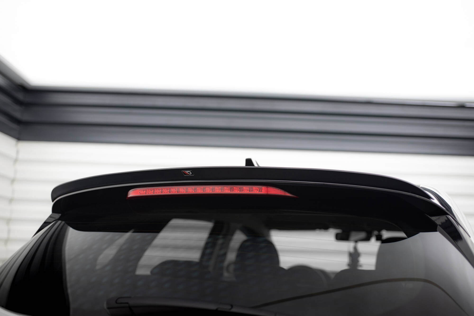 Maxton Design Spoiler CAP passend für HYUNDAI I30 MK3 HATCHBACK schwarz Hochglanz
