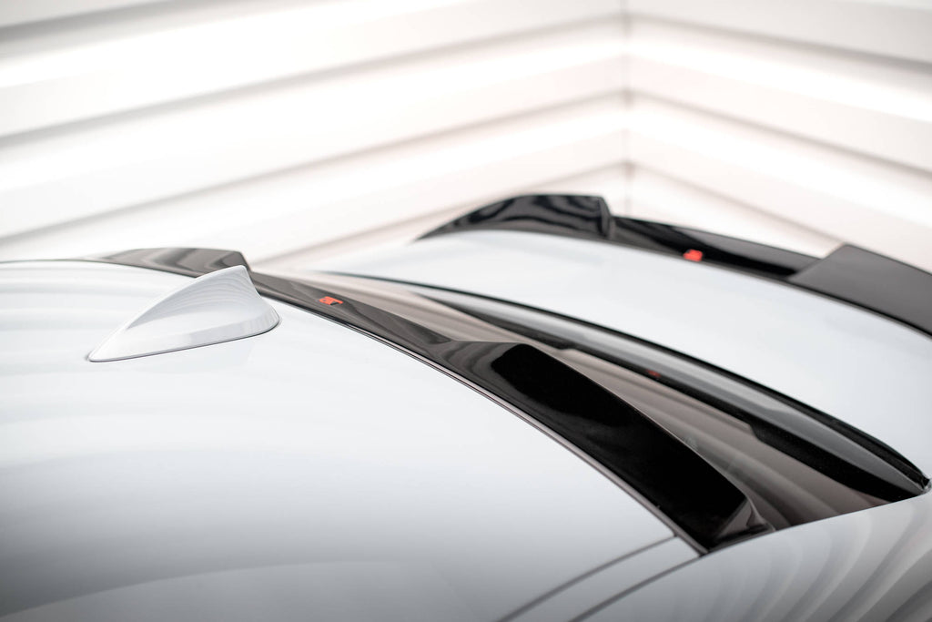 Maxton Design Heckscheiben Spoiler passend für BMW 2 Coupe G42 / M2 G87 schwarz Hochglanz