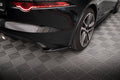 Maxton Design Heck Ansatz Flaps Diffusor passend für Jaguar F-Type X152 Facelift schwarz Hochglanz