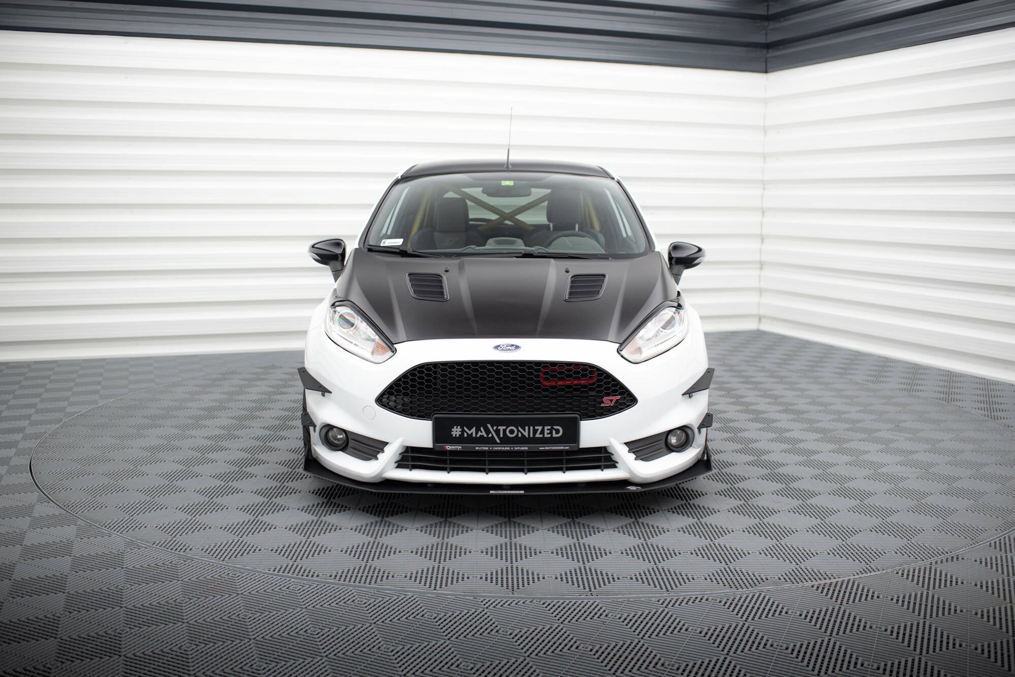 Maxton Design Front Sport Diffusor V.3 Ford Fiesta ST Mk7 FL für Ford Fiesta ST