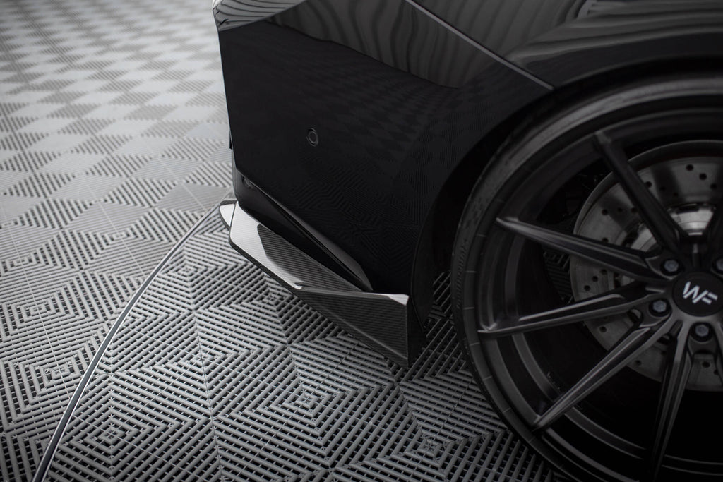 Maxton Design Prepreg Carbon Fiber Heck Ansatz Flaps Diffusor passend für BMW M2 G87