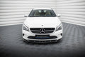 Maxton Design Street+ Spoilerlippe Front Ansatz passend für Mercedes-Benz CLA C117 Facelift schwarz Hochglanz
