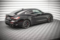 Maxton Design Seitenschweller Flaps passend für BMW 4er M-Paket / M440i G22 / G23 / G22 Facelift / G23 Facelift schwarz Hochglanz