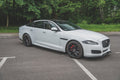 Maxton Design Street+ Seitenschweller Leisten passend für Jaguar XJ R-Sport X351 Facelift schwarz Hochglanz