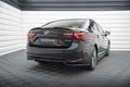 Maxton Design Street+ Mittlerer Diffusor RACE passend für Toyota Avensis Limousine Mk3 Facelift schwarz Hochglanz