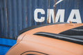 Maxton Design Spoiler CAP passend für Audi Q7 S-Line Mk.1 schwarz Hochglanz