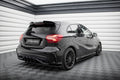 Maxton Design Street Pro Heckschürze passend für Mercedes-Benz A AMG-Line W176 Facelift