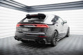 Maxton Design Prepreg Carbon Fiber Heck Ansatz Flaps Diffusor passend für Audi RSQ8 Mk1