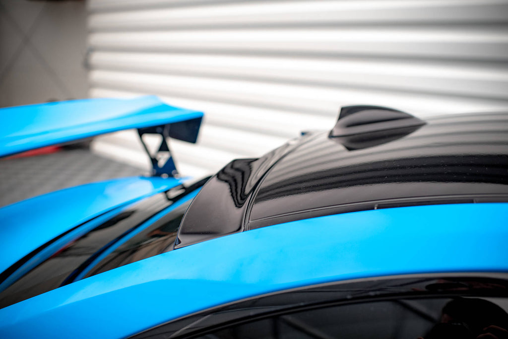 Maxton Design Heckscheiben Spoiler passend für BMW M2 F87 schwarz Hochglanz