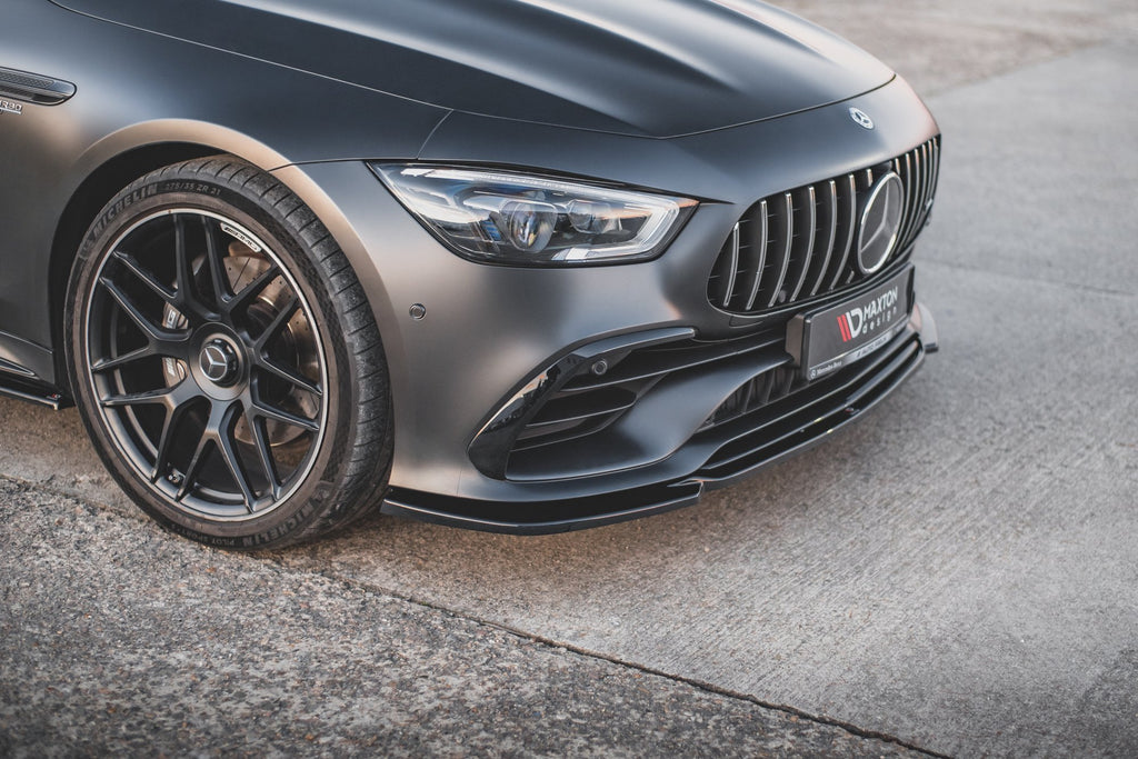 Maxton Design Front Ansatz V.1 für Mercedes-AMG GT 53 4-Door Coupe schwarz matt