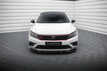 Maxton Design Street+ Spoilerlippe Front Ansatz V.1 passend für VW Passat GT B8 Facelift USA schwarz Hochglanz