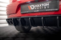 Maxton Design Diffusor Heck Ansatz passend für Porsche Macan Mk1 schwarz Hochglanz