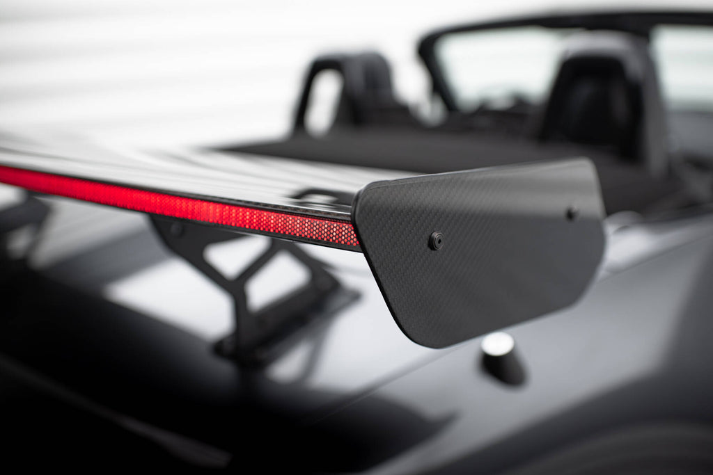 Maxton Design Carbon Spoiler With Internal Brackets Uprights + LED Mazda MX-5 ND (Mk4) für Mazda MX-5 Mk4 (ND)