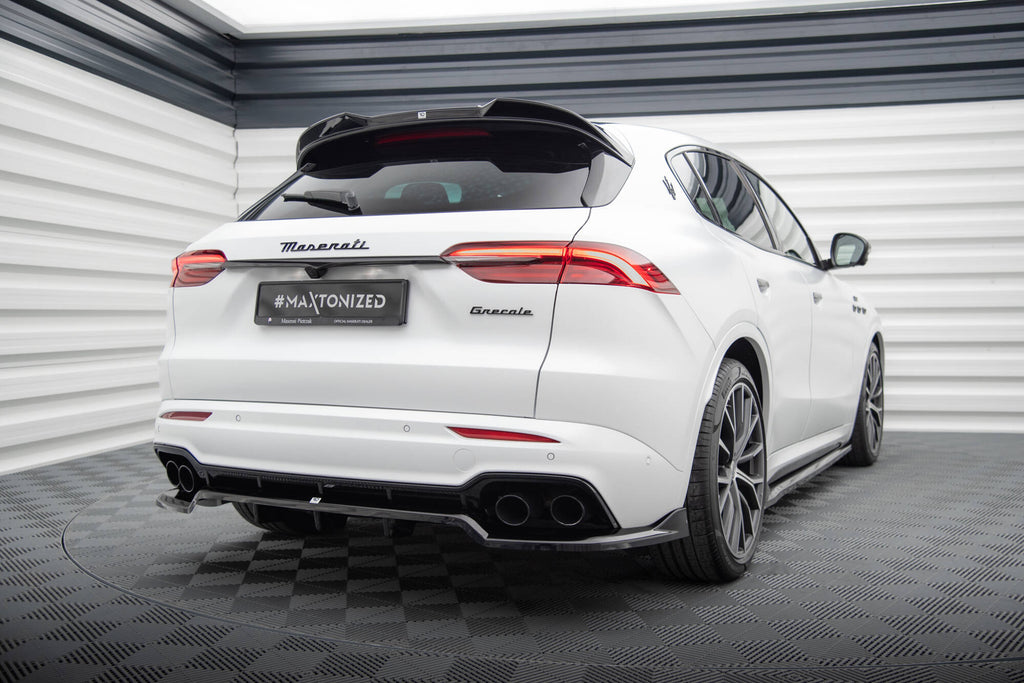 Maxton Design Spoiler CAP 3D passend für Maserati Grecale GT / Modena Mk1 schwarz Hochglanz