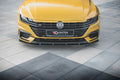 Maxton Design Street Pro Street+ Spoilerlippe Front Ansatz passend für VW Arteon R-Line Limousine / Shooting Brake Mk1