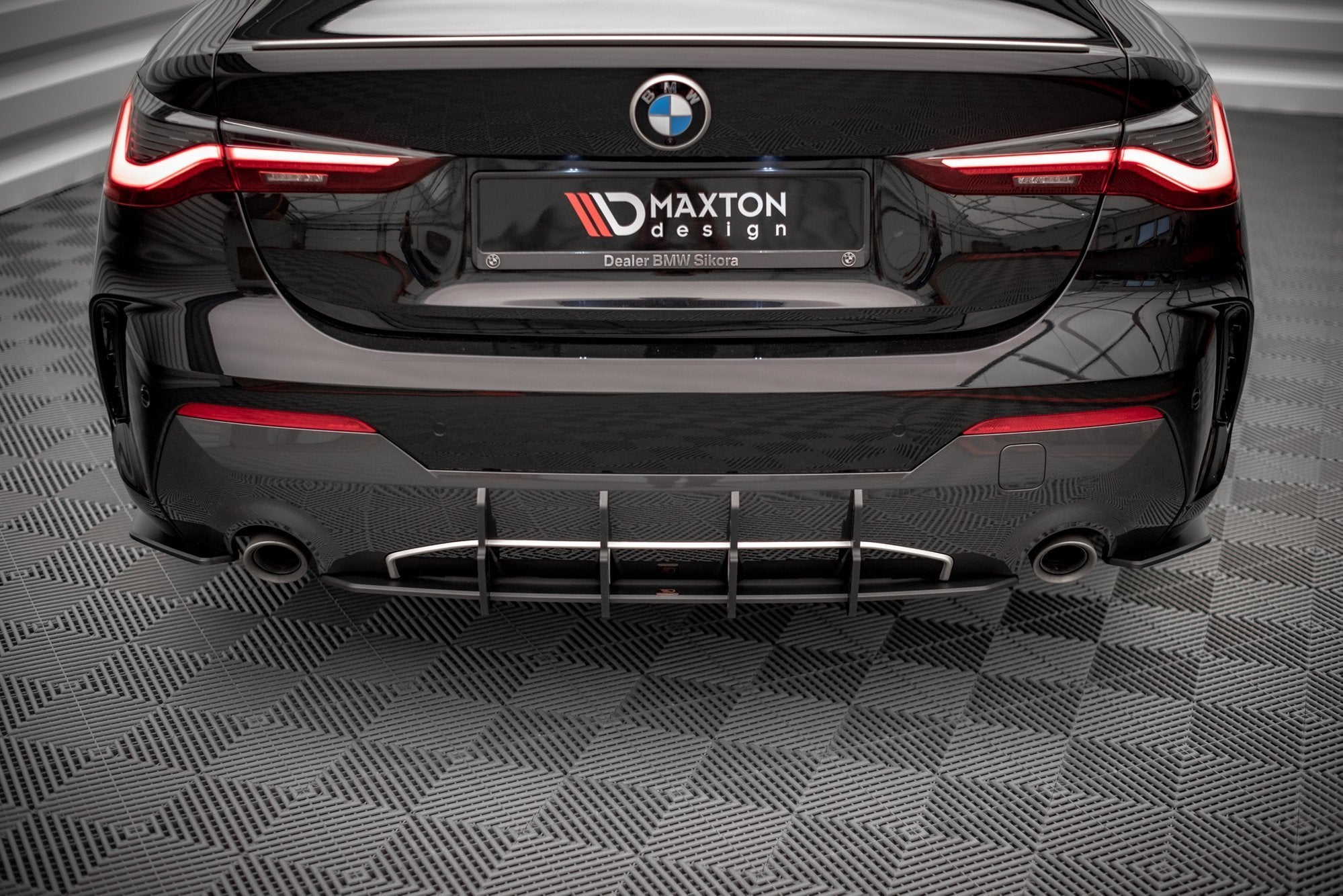 Maxton Design Street Pro Heckschürze passend für BMW 4er M-Paket G22 / G23 / G22 Facelift / G23 Facelift