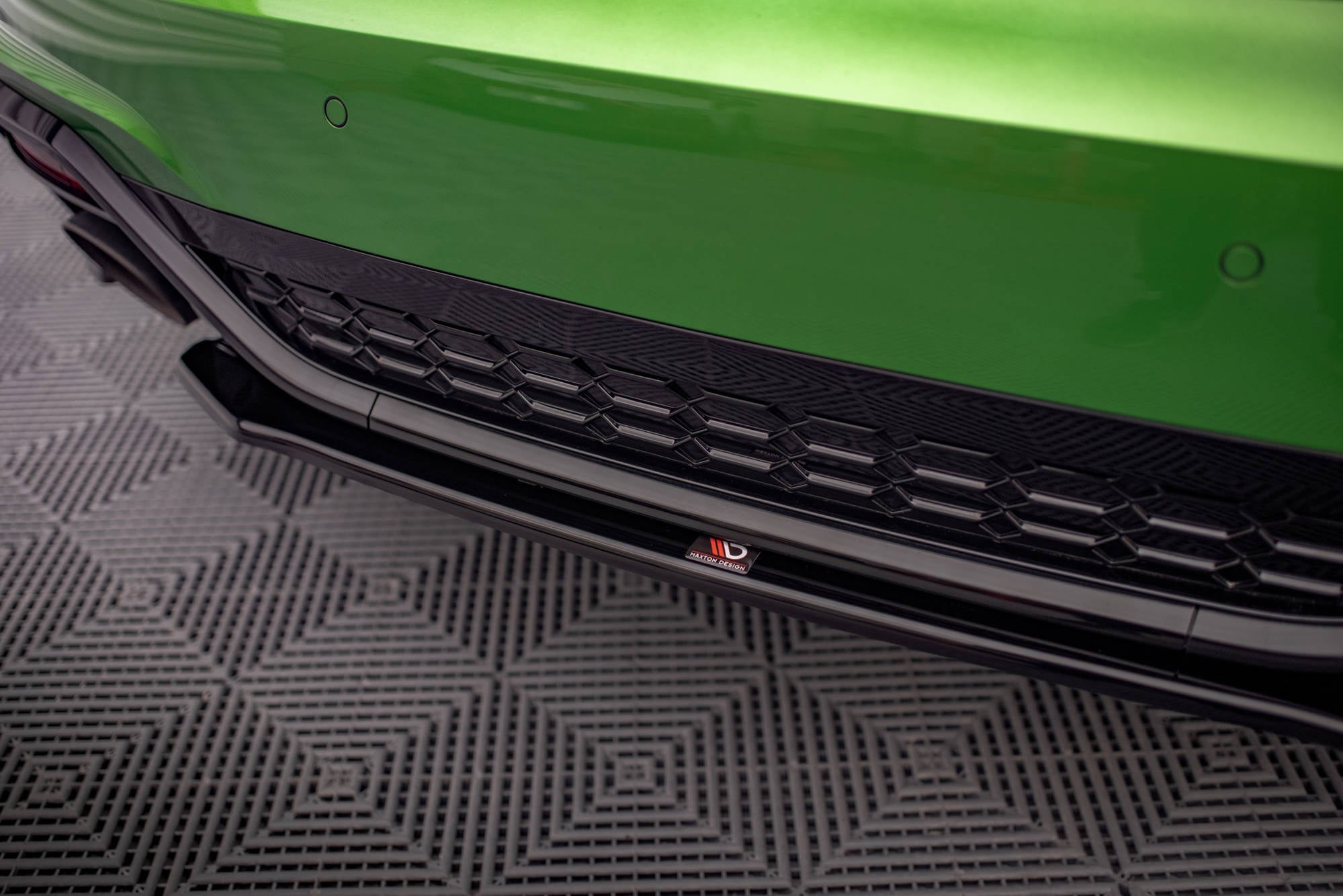 Maxton Design Heckansatz Audi RS5 F5 Facelift schwarz Hochglanz für Audi A5 / S5 / RS5