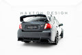 Maxton Design Street+ Mittlerer Diffusor RACE passend für Subaru Impreza WRX STI Mk3 Facelift schwarz Hochglanz