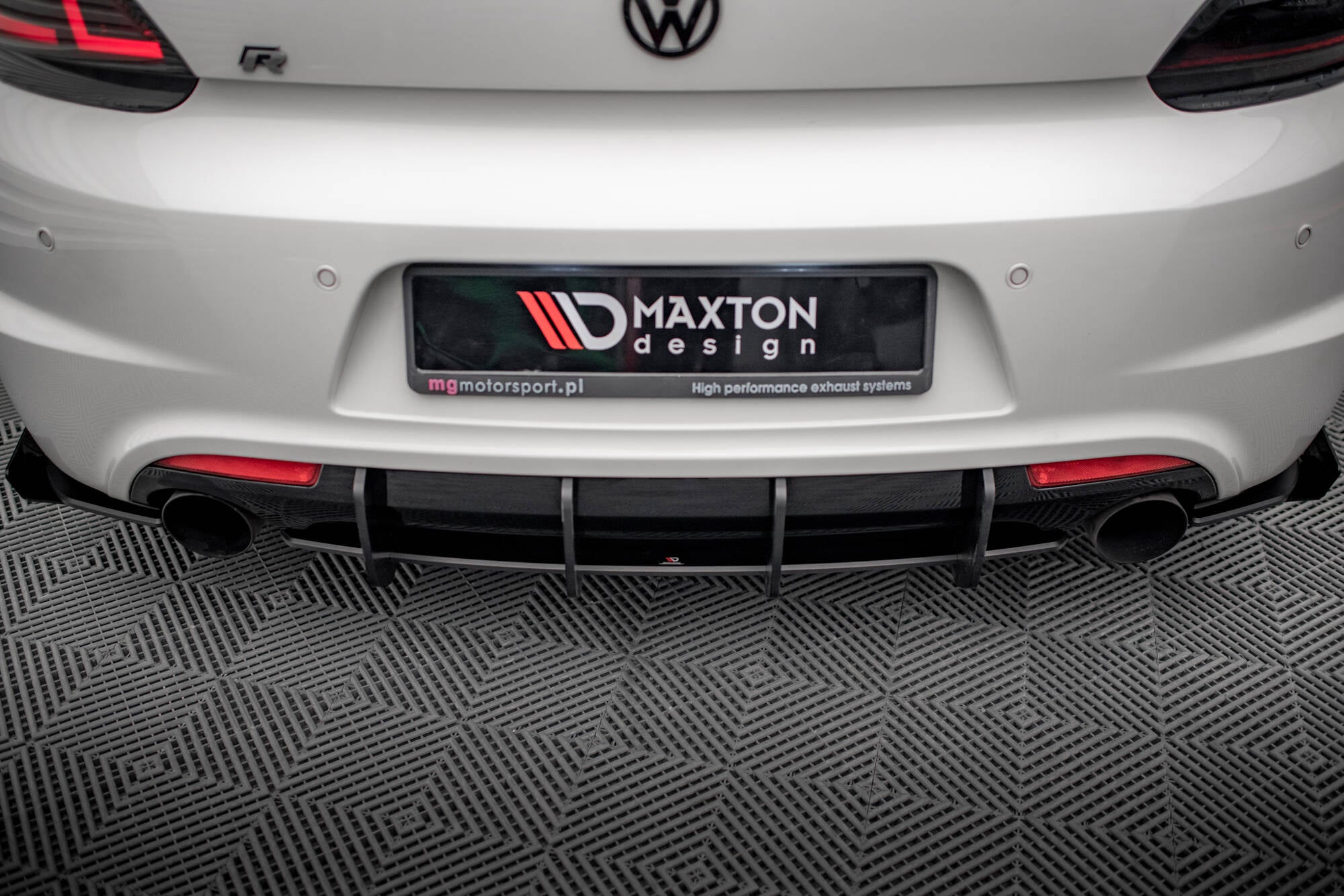 Maxton Design Street Pro Heckschürze passend für VW Scirocco R Mk3