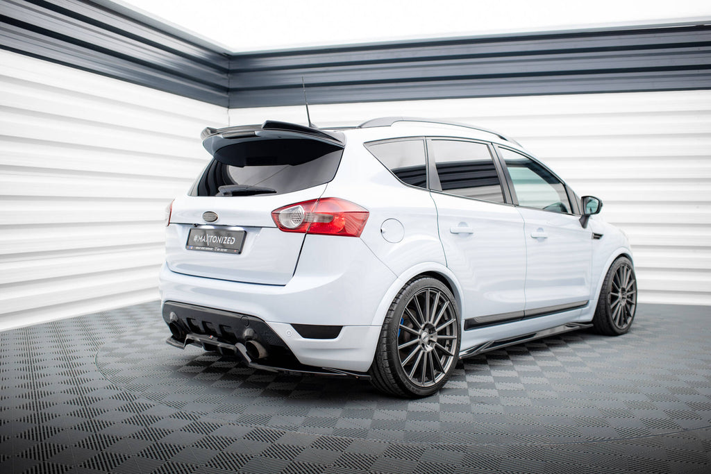 Maxton Design Spoiler CAP 3D passend für Ford Kuga ST Mk1 schwarz Hochglanz