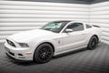 Maxton Design Street+ Seitenschweller Leisten passend für Ford Mustang Mk5 Facelift schwarz Hochglanz