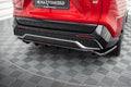 Maxton Design Street+ Mittlerer Diffusor RACE passend für Toyota RAV4 GR Sport Mk5 schwarz Hochglanz