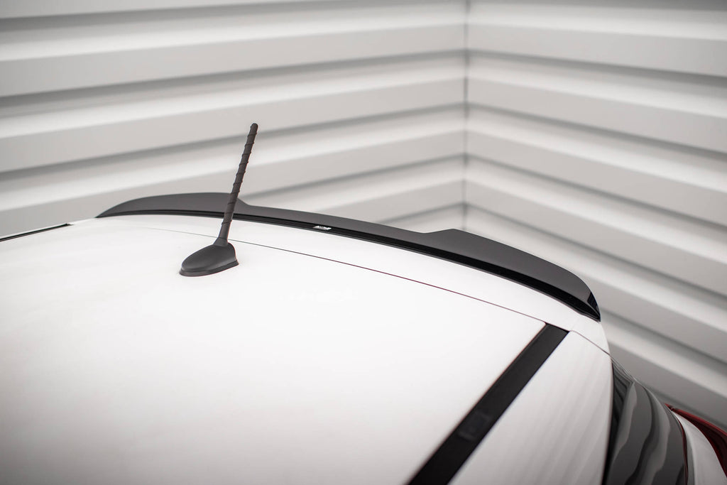 Maxton Design Spoiler CAP passend für Hyundai I20 Mk2 Facelift schwarz Hochglanz