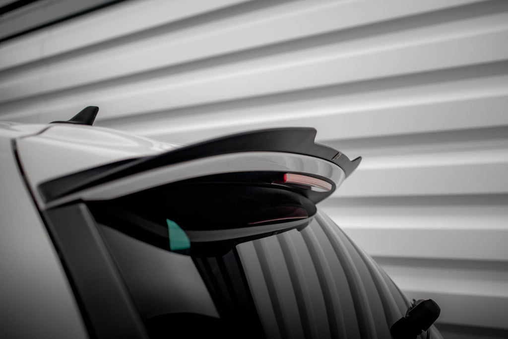Maxton Design Spoiler CAP V.2 passend für VW Scirocco R Mk3 schwarz Hochglanz