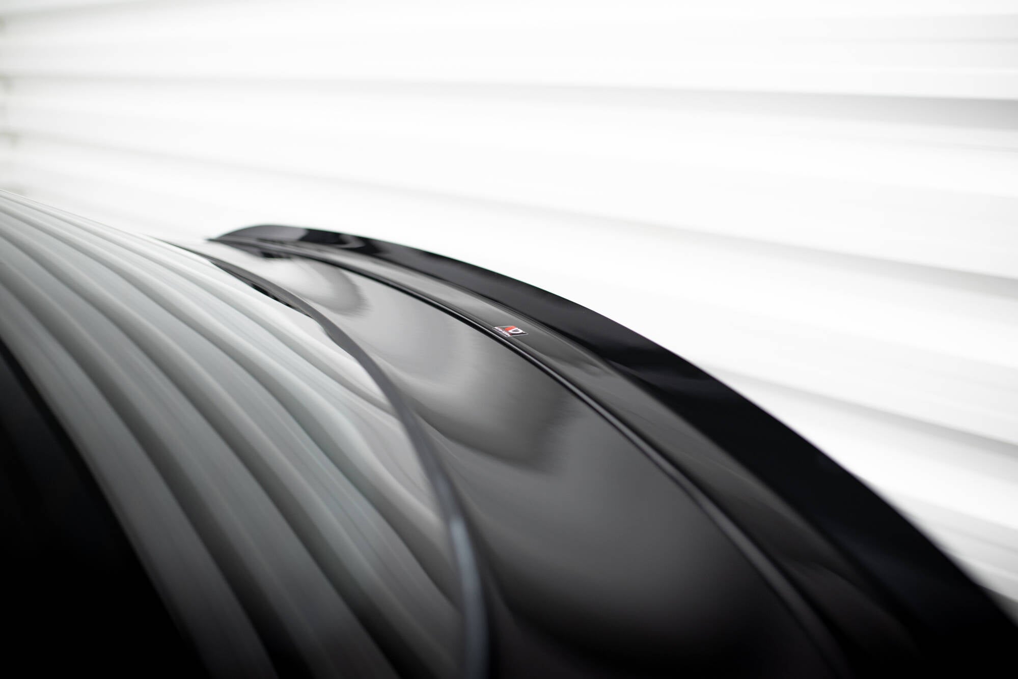 Maxton Design Spoiler CAP passend für BMW X4 M Paket schwarz Hochglanz