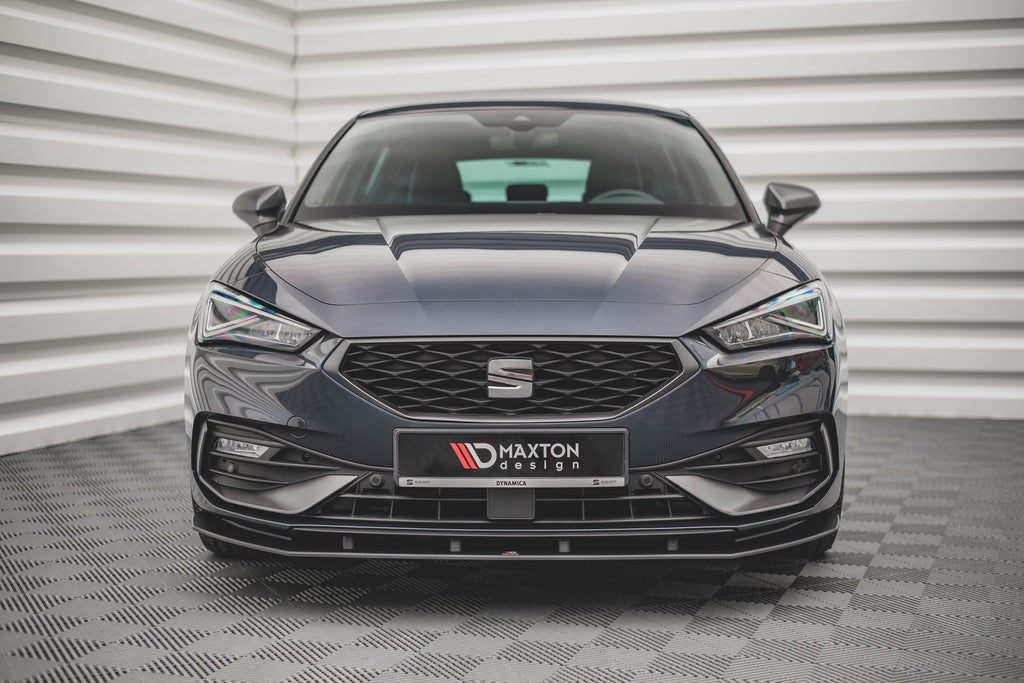 Maxton Design Street Pro Street+ Spoilerlippe Front Ansatz passend für Seat Leon FR Mk4