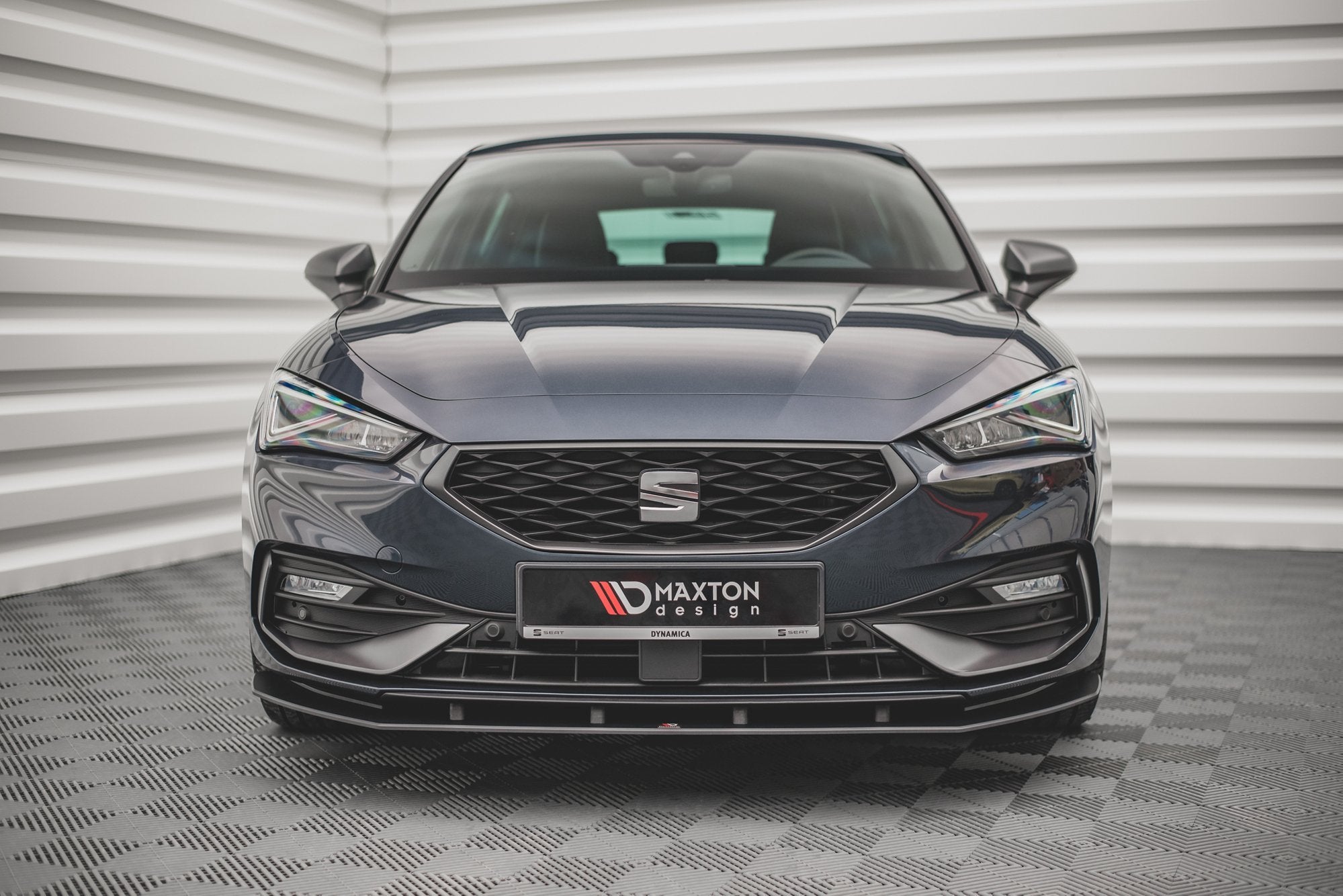 Maxton Design Street Pro Street+ Spoilerlippe Front Ansatz passend für Seat Leon FR Mk4